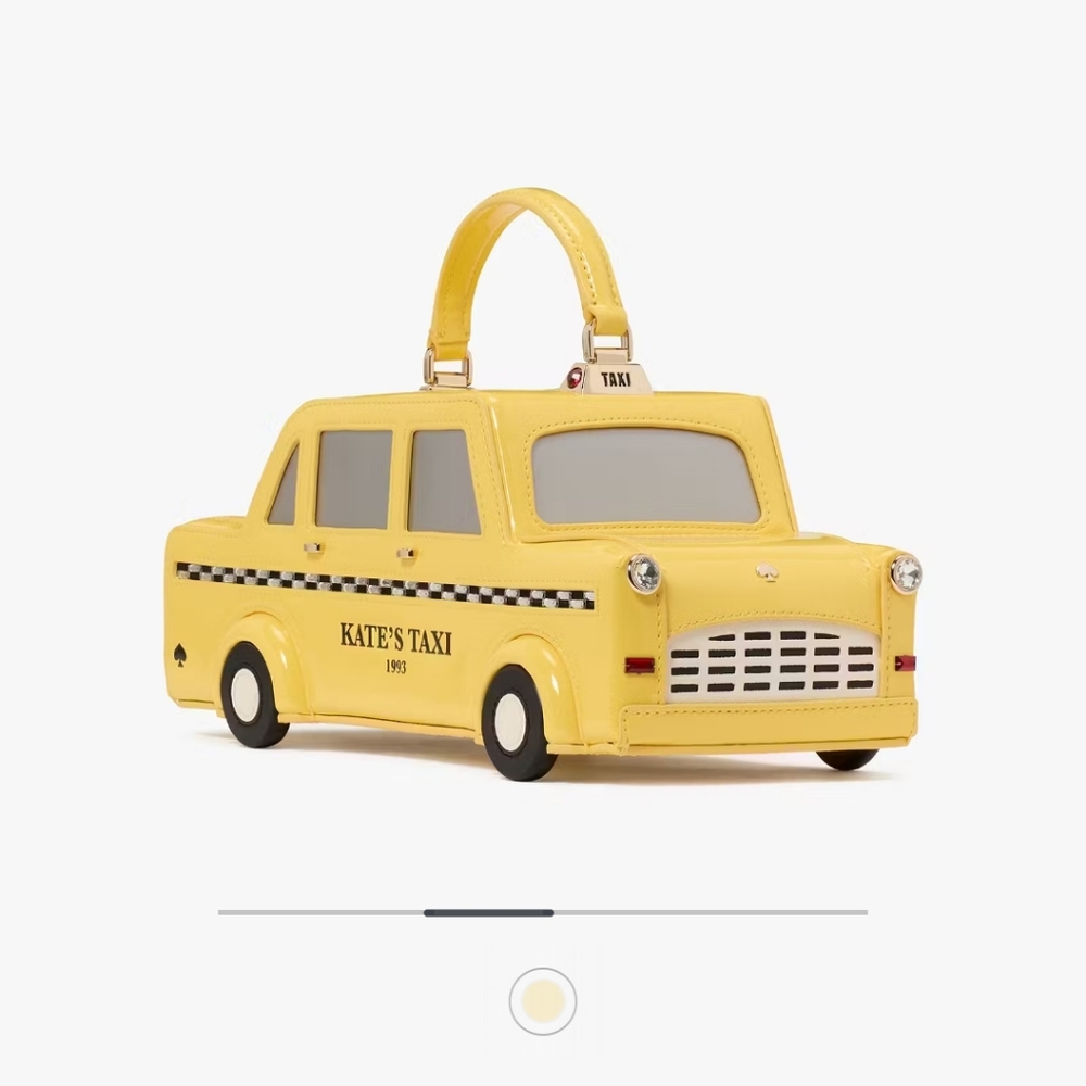Kate Spade Taxi NYC 3D Crossbody, NWT